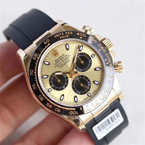 rolex daytona clone with quartz sweeping second hand|real rolex counterfeit.